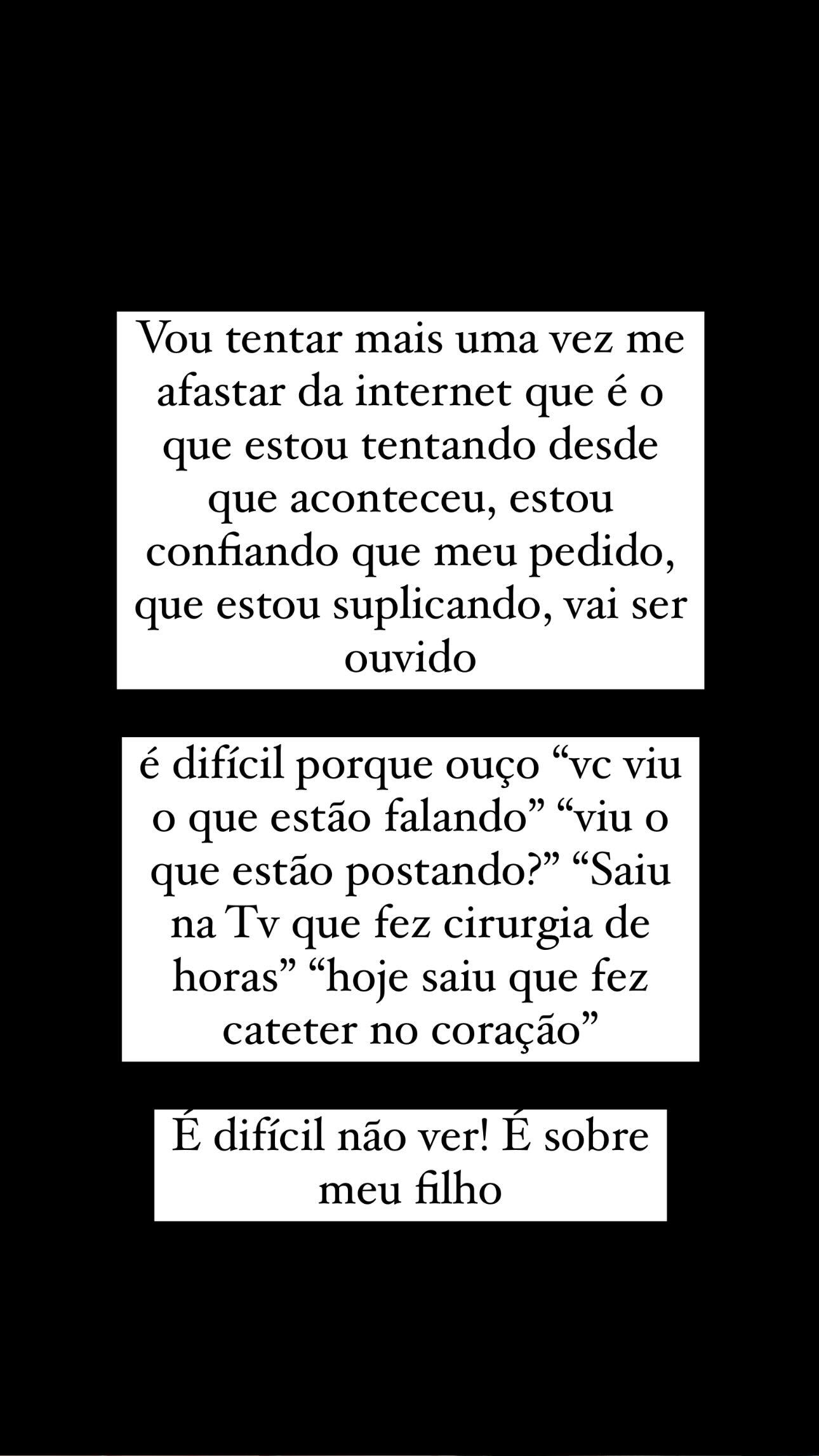 Viih Tube desabafa sobre doena do filho Ravi