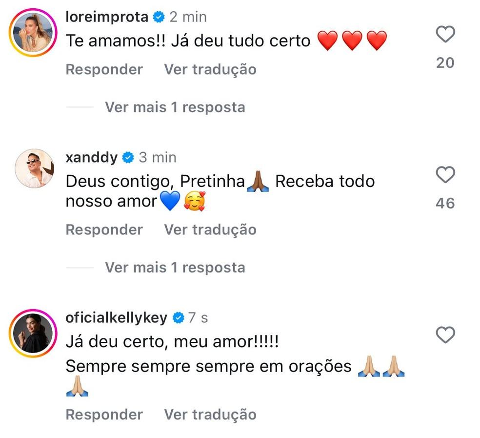 Famosos apoiam Preta Gil Foto ReproduoInstagram