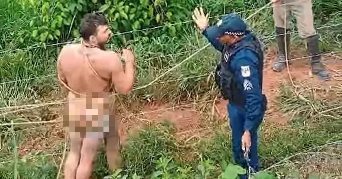 VÍDEO – Policial é amarrado em cerca por funcionários de empresa elétrica e motivo é exposto