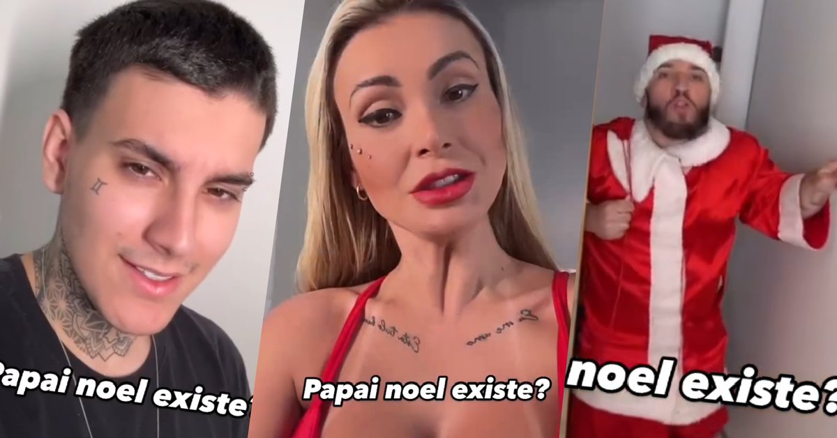 Andressa Urach faz filme adulto com Papai Noel anão e filho grava tudo, gerando revolta