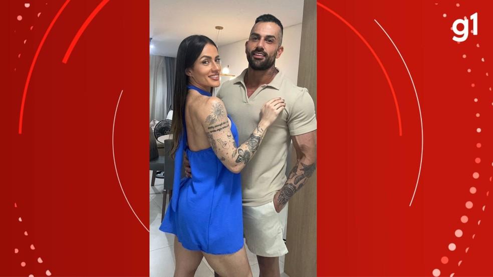 Bianca e Victor foram de Porto Alegre a Navegantes para passar a virada do ano Foto Arquivo pessoal