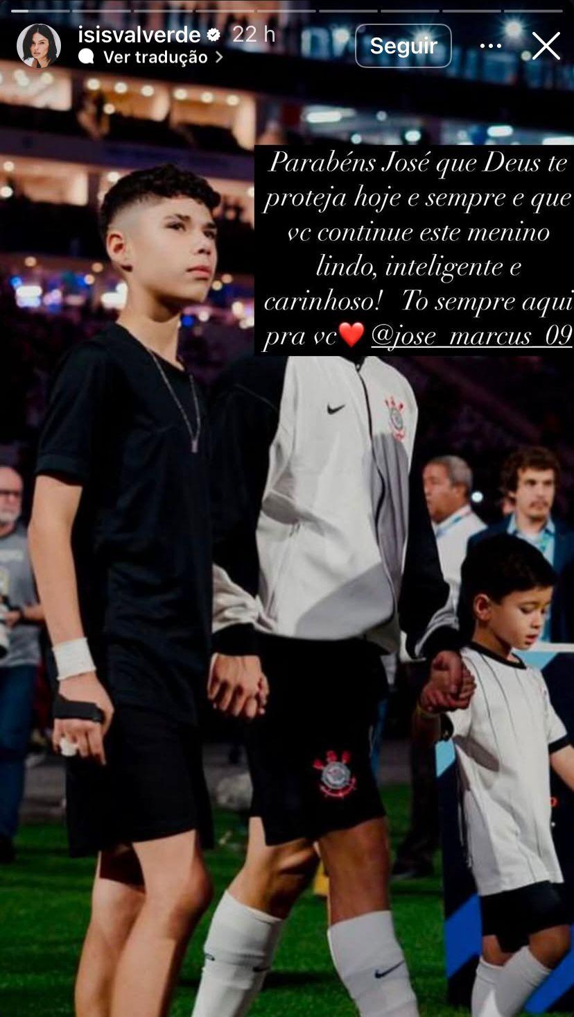 Isis Valverde celebra aniversrio do enteado filho de Wanessa Camargo - ReproduoInstgaram