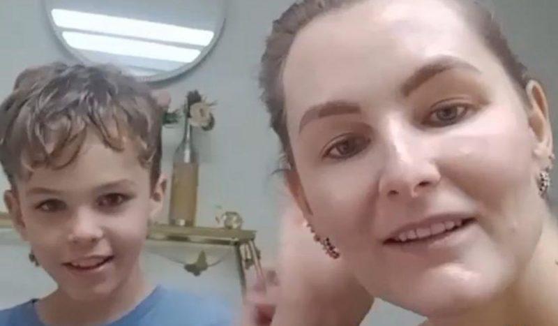 Roslia Klassen de 43 anos e o filho dela Miguel Tomazi de 9 esto entre os mortos no acidente 8211 Foto Roslia KlassenroseliaklassenInstgram