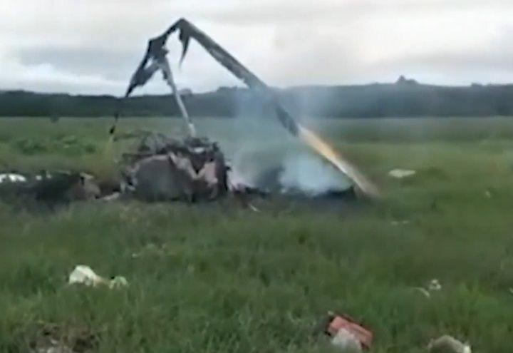 Helicptero cai em Cruzlia MG e deixa trs mortos - SBT News