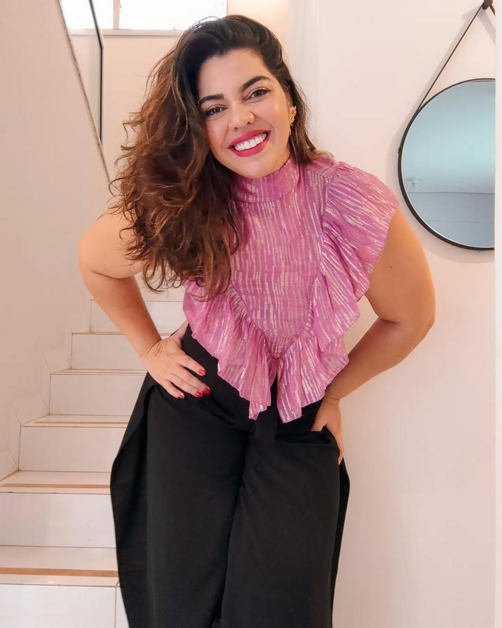 Vanessa Ricarte de 42 anos foi esfaqueada pelo ex-noivo na capital Foto Redes Sociais