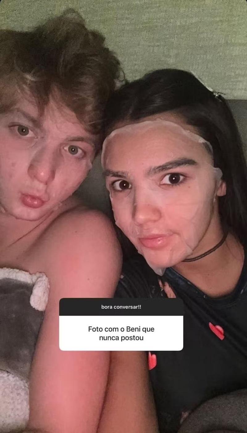 Duda Guerra e Bencio Huck ReproduoInstagram 