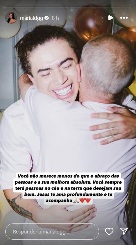 Maria Lina presta apoio a Whindersson - ReproduoInstagram