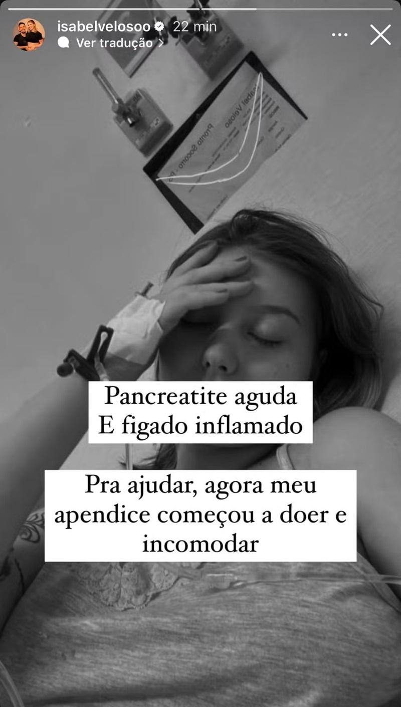 Isabel Veloso revela novo diagnstico - ReproduoInstagram