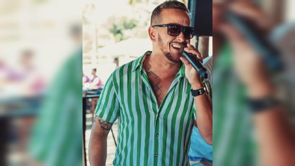 Cantor de pagode Andre Felippe da Silva que morreu aos 41 anos Foto ReproduoRedes sociais