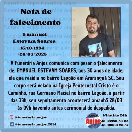 Que os anjos o recebam identificado homem que morreu afogado em praia de SC