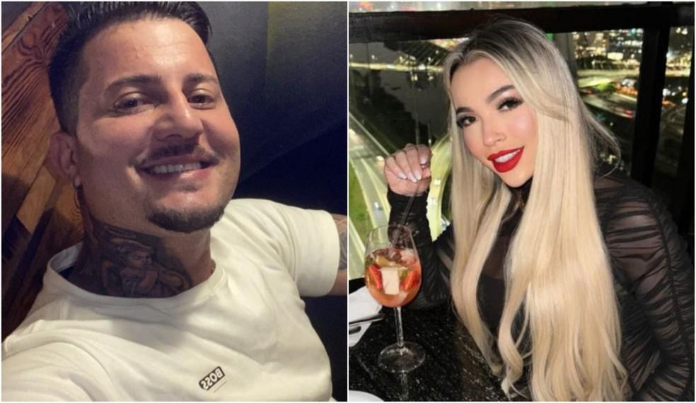 O Barbeiro Jorge Luiz dos Santos namorado da influencer Luuh Oliveira morreu em acidente em Ibat SP jovem est internada Foto ReproduoInstagram