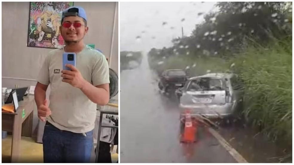 Cantor e compositor de piseiro JE Pegada Firme morre em acidente no interior do Cear Foto Reproduo