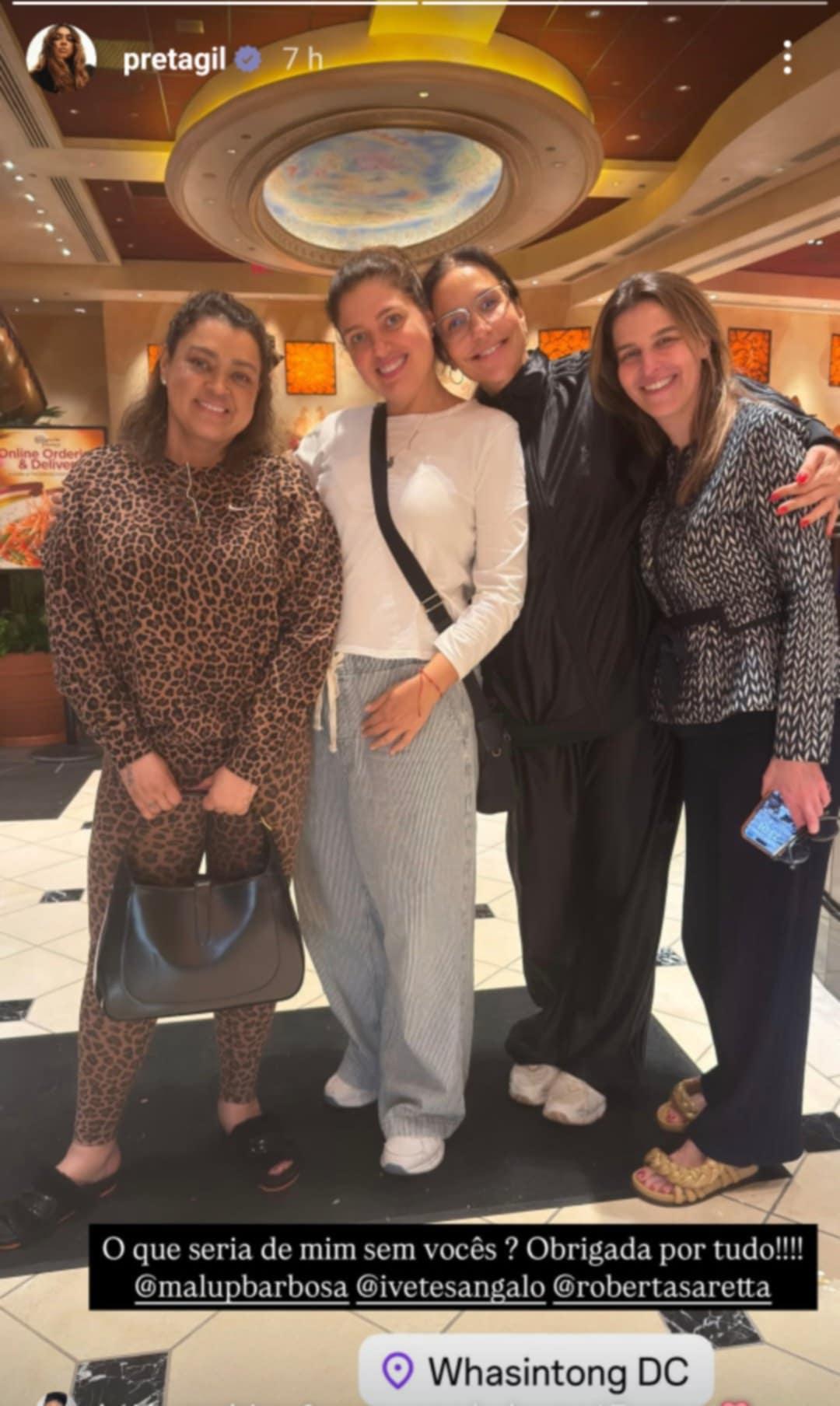 Preta Gil e Ivete Sangalo