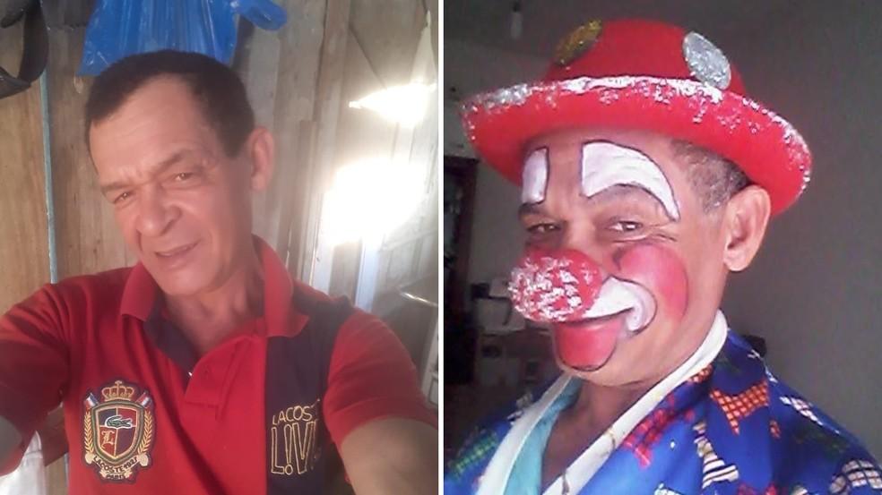 Ccero de Sousa Guedes trabalhava como Palhao Chumbrega Foto ReproduoRedes Sociais