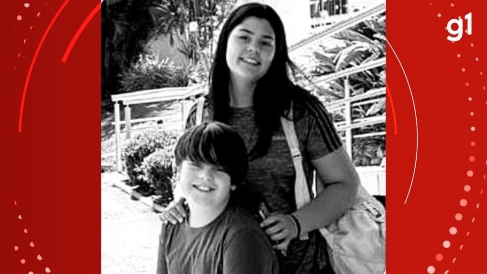 Maria Sophia Dumoncel de 16 anos e Arthur Dumoncel de 9 anos morreram em acidente nesta sexta 16 Foto ReproduoRedes sociais