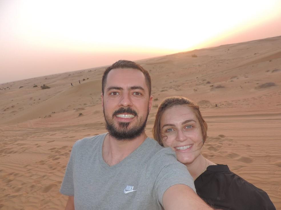 Empresrio Adalberto e a esposa Fernanda estavam casados h 8 anos Foto ReproduoRedes sociais