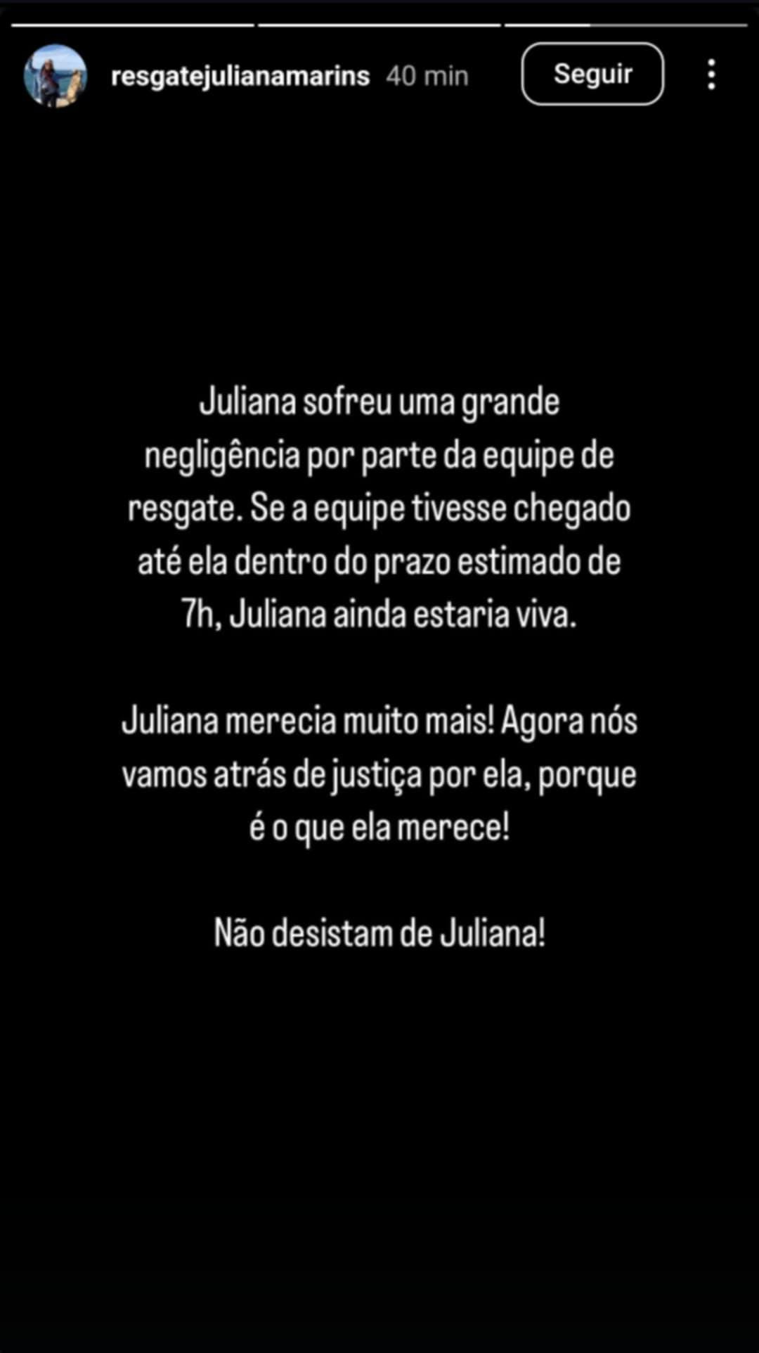 Famlia de Juliana Marins alega negligncia