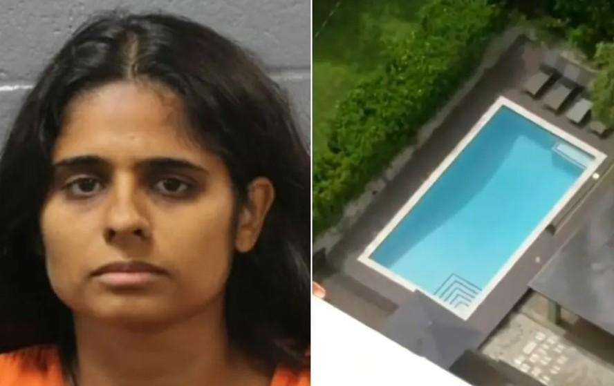 Pediatra Neha Gupta foi presa acusada de assassinar a filha e encenar morte acidental em piscina