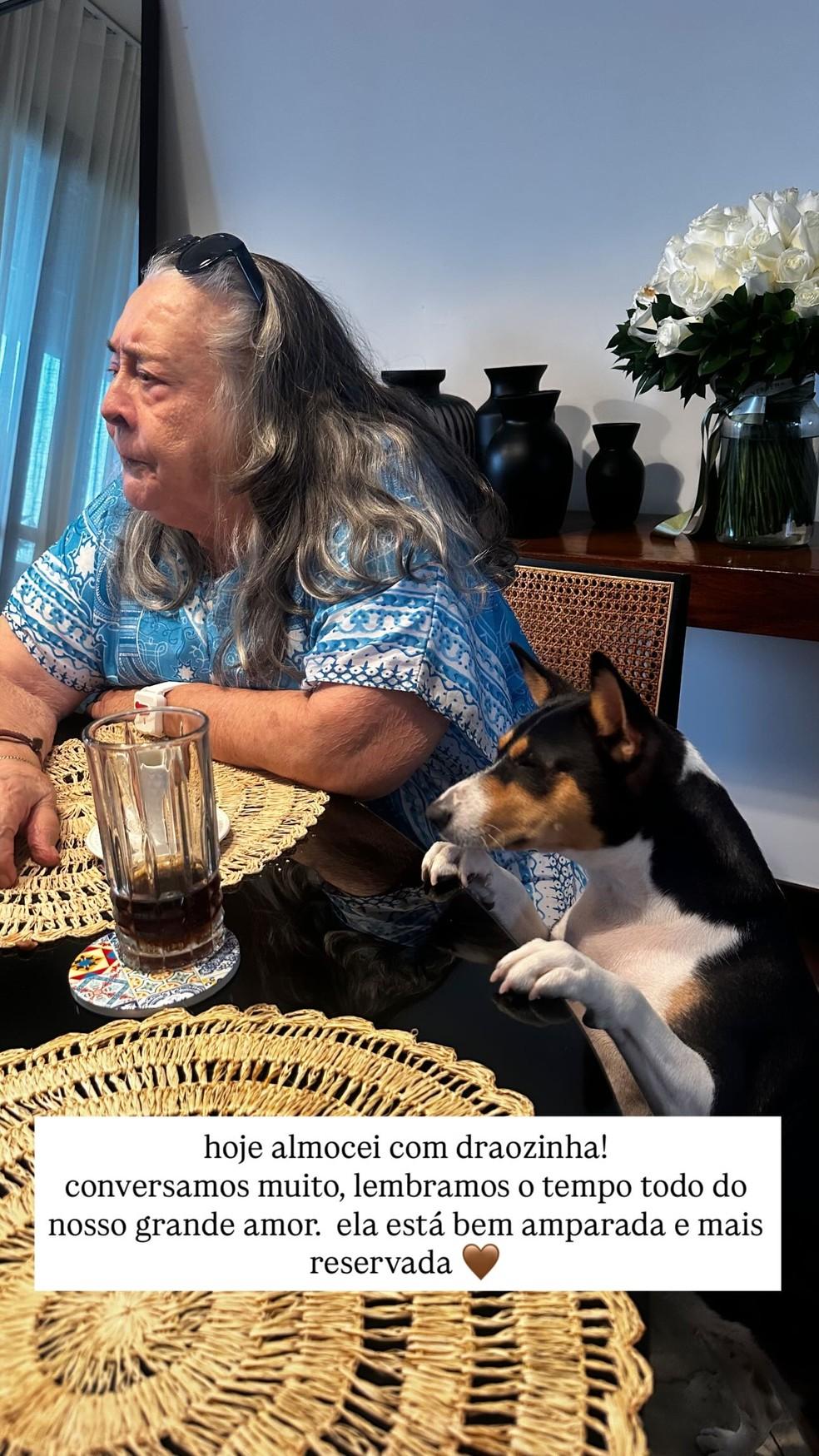 Jude Paulla e Sandra Gadelha Foto Reproduo do Instagram