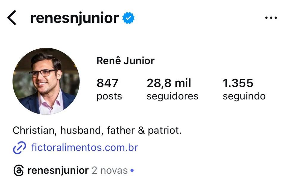 Image: https://mulherinteressante.com/wp-content/uploads/2025/08/postiimg-689b571a9d6f27022.jpeg Perfil de Ren Junior no Instagram Foto Reproduo