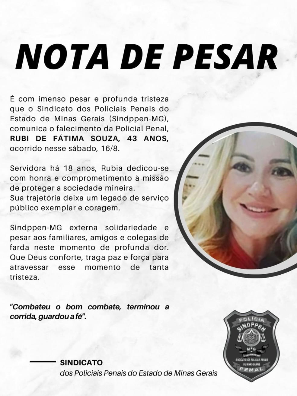 Sindppen lamentou o caso em Uberlndia Foto Reproduo