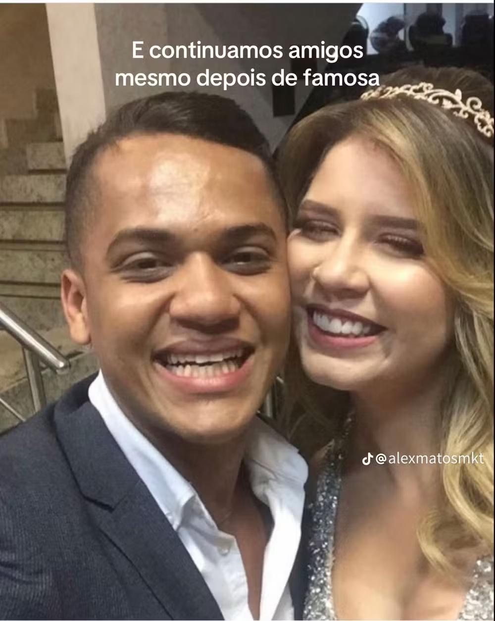 Marlia Mendona e Alex Matos - Foto Reproduo TikTok