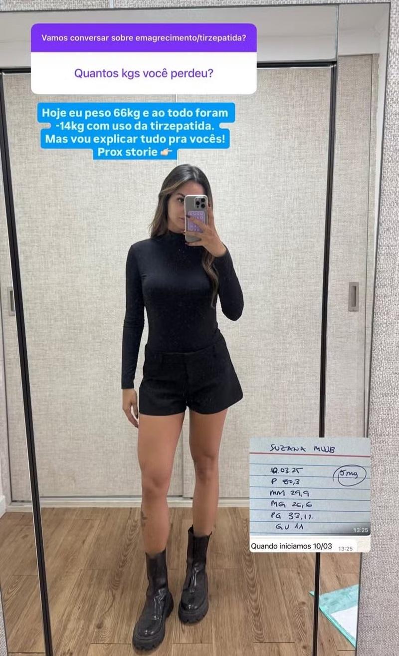 Post de Suzanna Freitas Foto Reproduo Instagram suzannafreitas