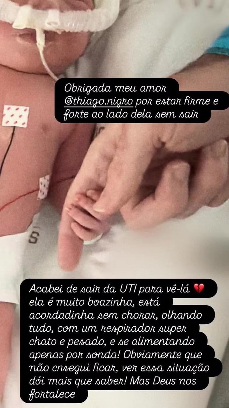 Mara Cardi mostra Eloh - Foto Reproduo Instagram mairacardi