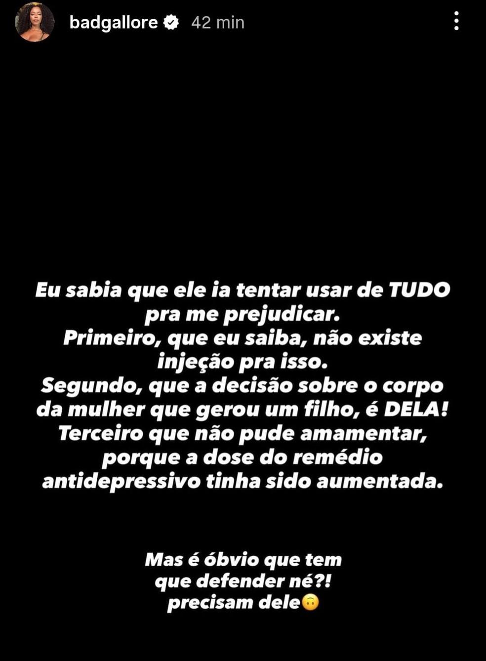 Lorena Maria rebate Alicia X irm de MC Daniel Foto ReproduoInstagram