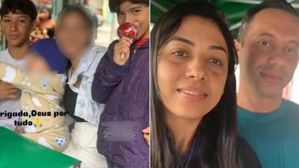 Famlia foi vtima de acidente em BR no estado de Gois Foto ReproduoInstagram