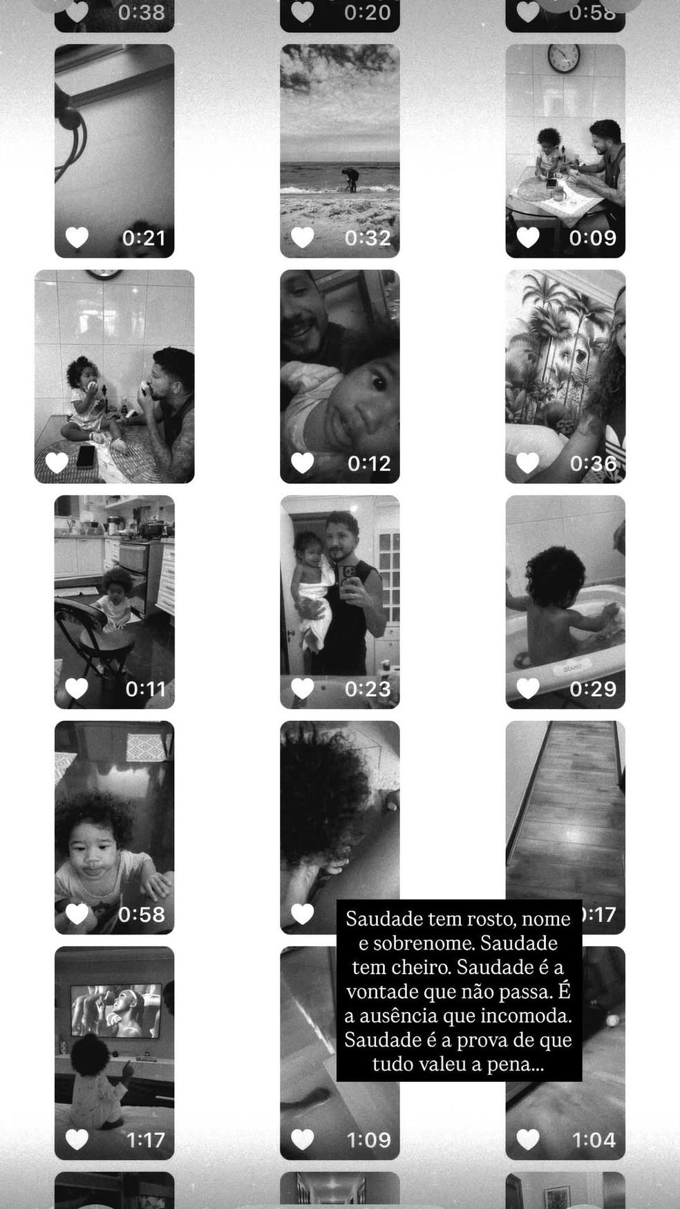 Ex de IZA Yuri Lima faz desabafo sobre saudade da filha Nala Ausncia que incomoda Foto ReproduoInstagram