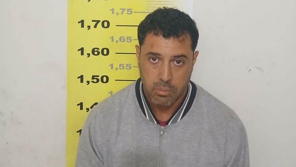 Diego Sansalone foi preso suspeito de matar ex e atual companheiro dela em Botucatu Foto Polcia CivilDivulgao