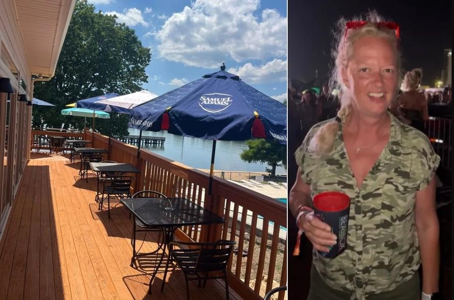Dana Winger morre aps ser atingida por guarda-sol jogado contra ela por ventania em restaurante nos EUA