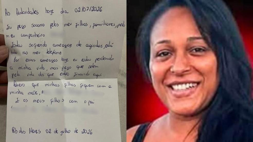 Ex-mulher de goleiro Bruno deixou carta antes de sumir Foto Reproduo