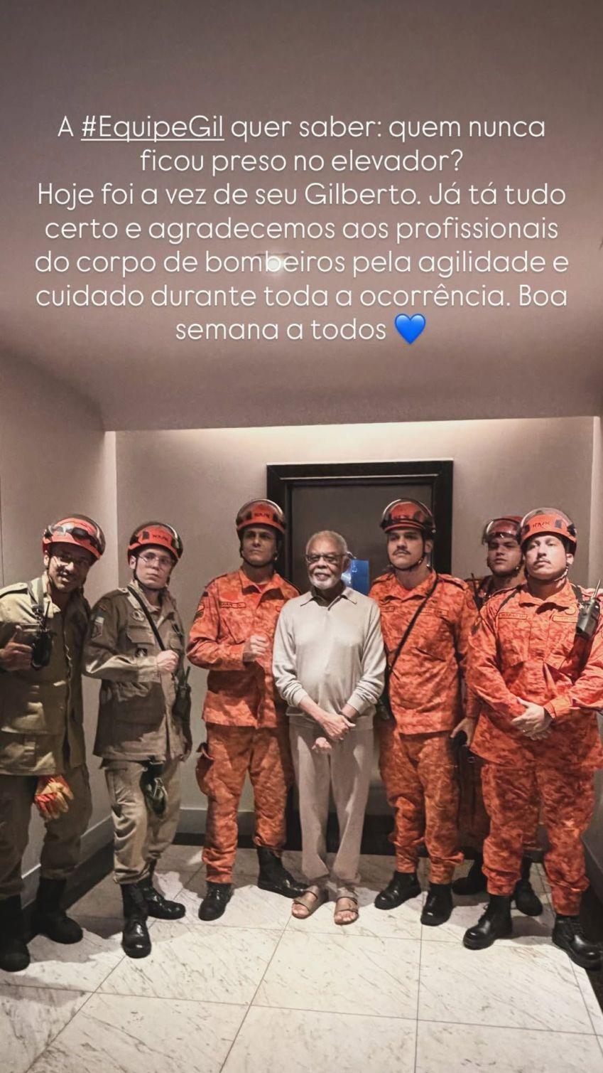 Image: https://mulherinteressante.com/wp-content/uploads/2026/08/postiimg-6a72251b70e429721.jpg Gilberto Gil revela ter passado por perrengue e ter precisado de socorro do corpo de bombeiros InstagramGilberto Gil